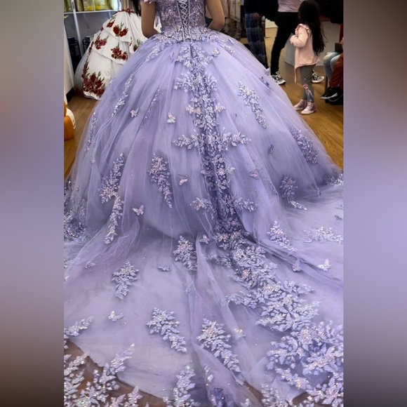 Quince dress purple $800“ I’m not shipping this dress pick up or delivery only “ - Picture 1 of 2